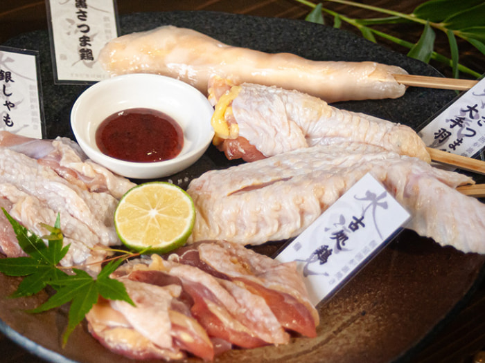 水流見_お得なセットメニュー_おすすめ鶏の食べ比べセット